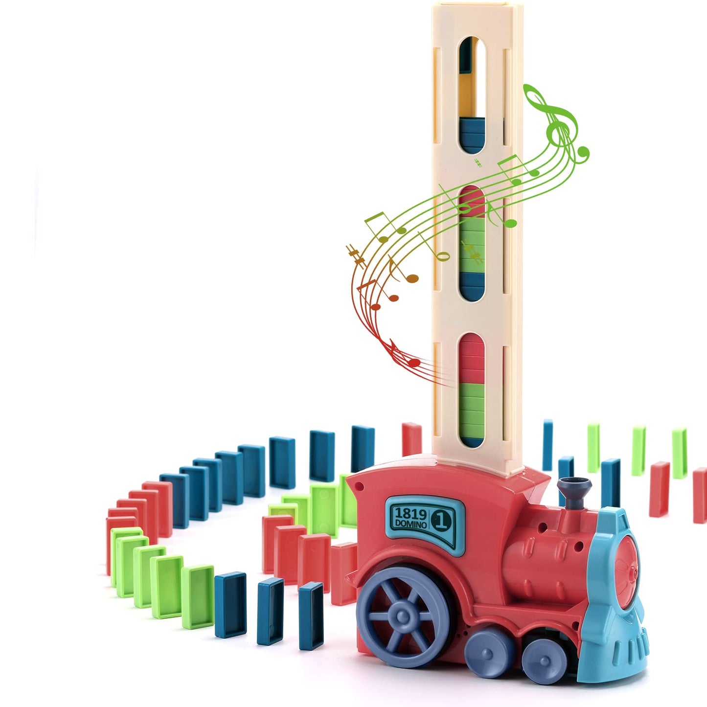 Domino Train Set for Kids