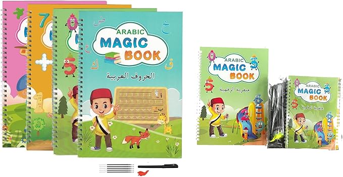 Magic Book - Arabic Handwriting Practice Book