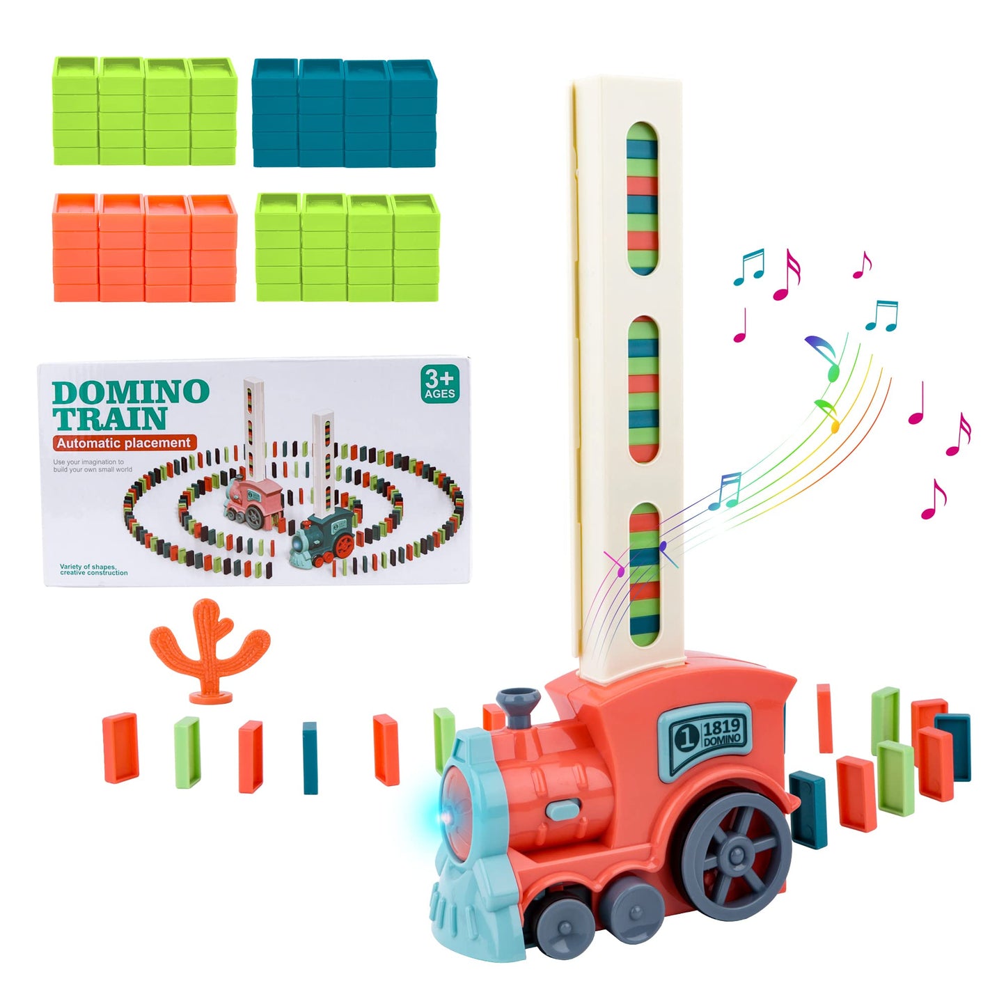 Domino Train Set for Kids