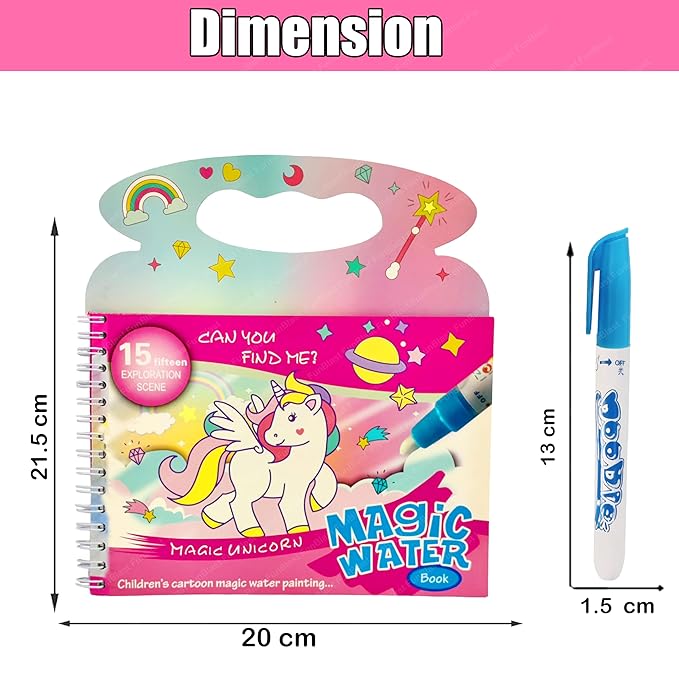Reusable Water Coloring Book