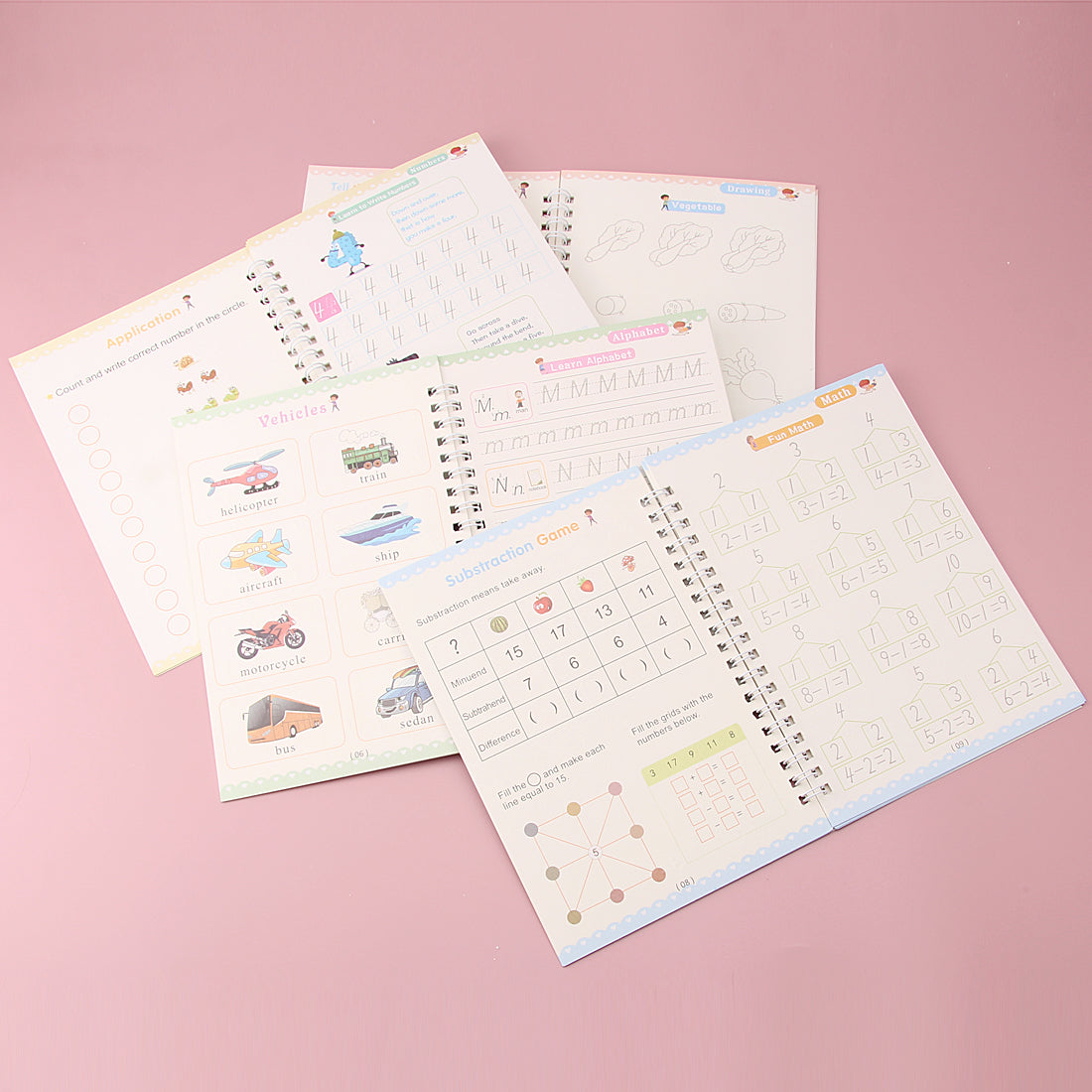 Magic Book - English Handwriting Practice Book